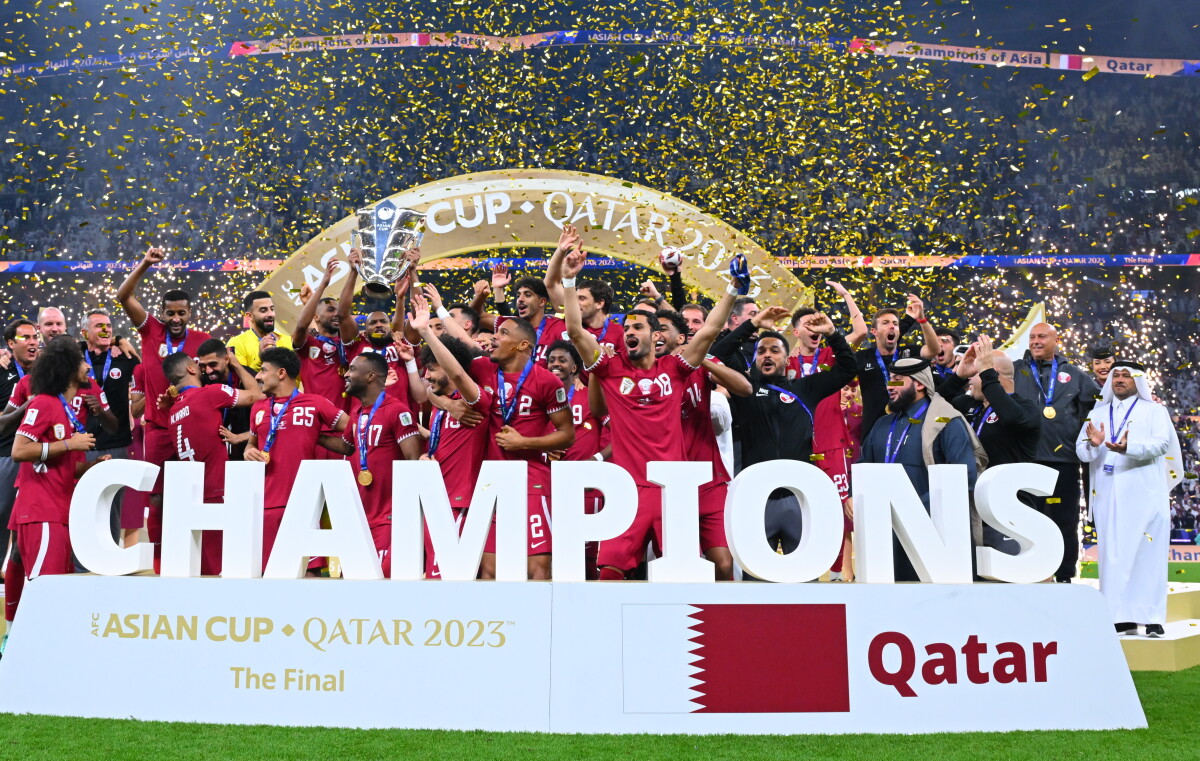 卡塔尔队成功卫冕！2023年亚洲杯冠军再度加冕