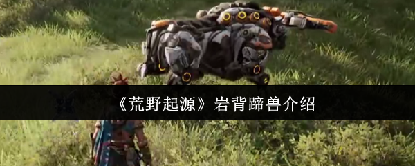 《荒野起源》岩背蹄兽全解析：特点与生存环境揭秘