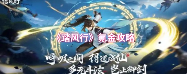 《踏风行》新手必看：氪金技巧全解析